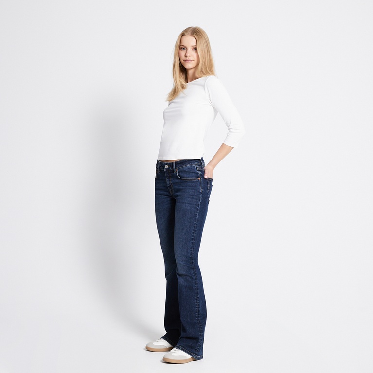 Low waist bootcut jeans "Low Boot" Dark used